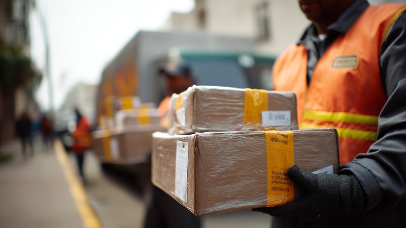 Courier and postal services for sending packages abroad from Peru
