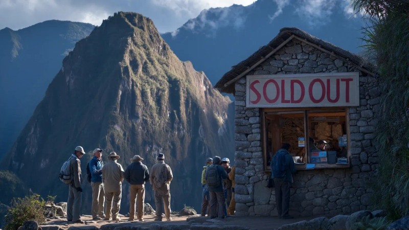 Sold out Machu Picchu tickets with emergency solutions and alternatives