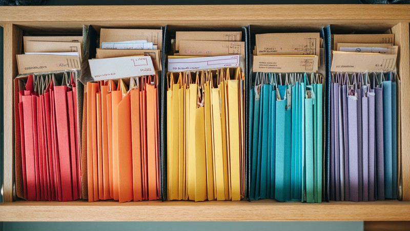 Email inbox with organized Machu Picchu ticket emails sorted into folders