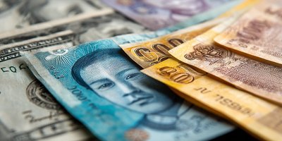 Peruvian sol banknotes and currency exchange